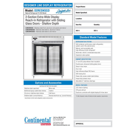 Spec Sheet