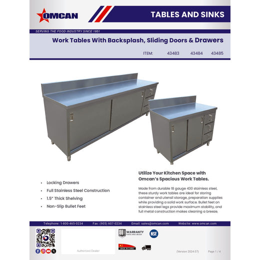 Spec Sheet