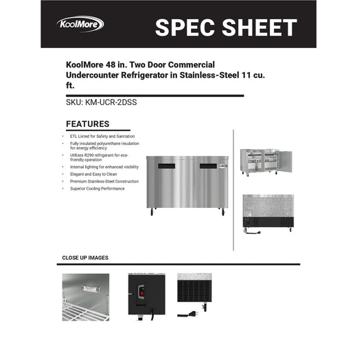 Spec Sheet