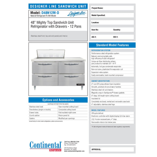 Spec Sheet