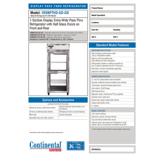 Spec Sheet