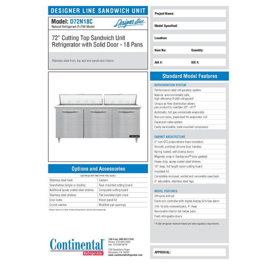 Spec Sheet