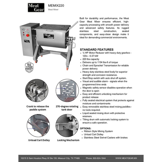 Spec Sheet