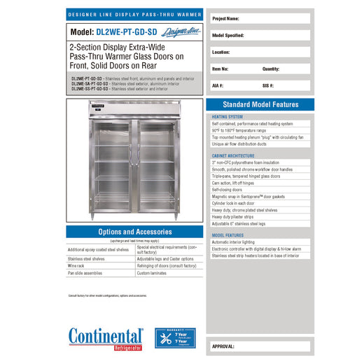 Spec Sheet