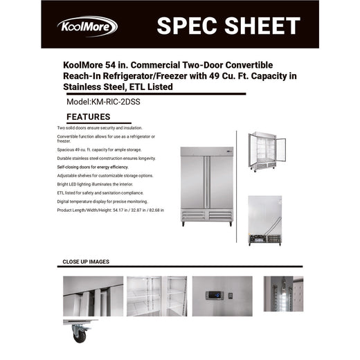Spec Sheet