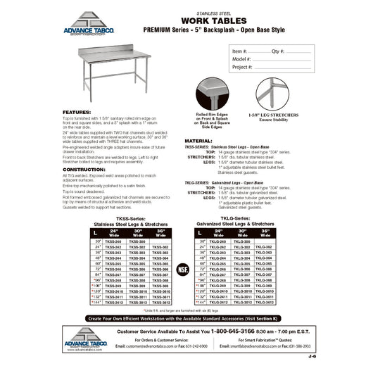 Spec Sheet