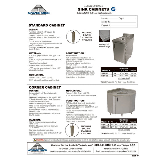 Spec Sheet