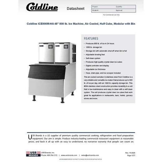 Spec Sheet