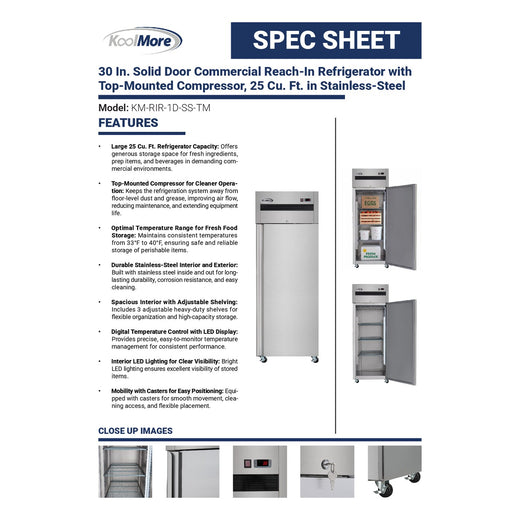 Spec Sheet