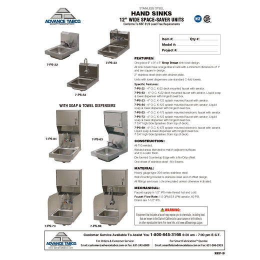 Spec Sheet