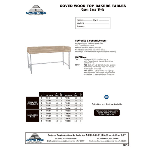 Spec Sheet