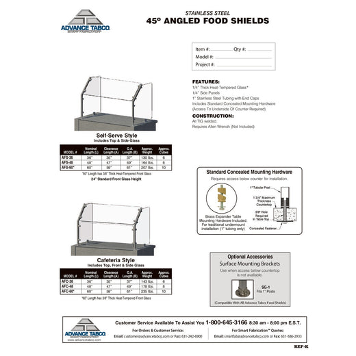 Spec Sheet