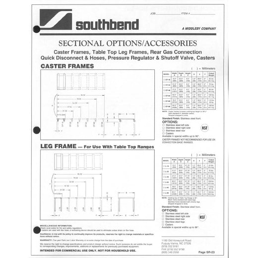 Spec Sheet