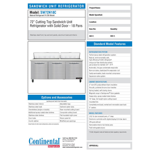 Spec Sheet