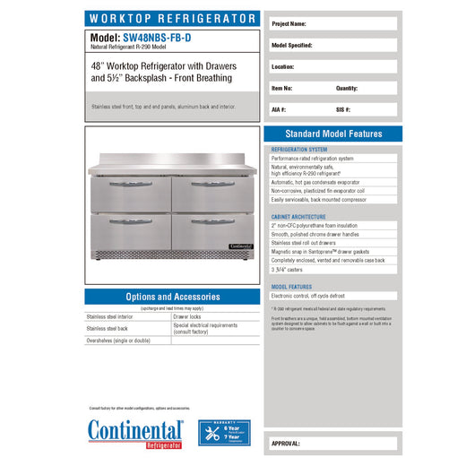 Spec Sheet