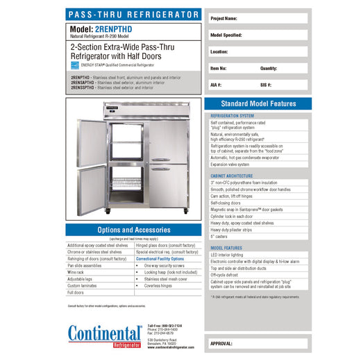Spec Sheet