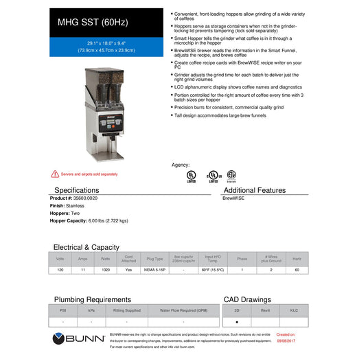 Spec Sheet