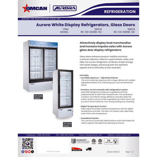 Spec Sheet