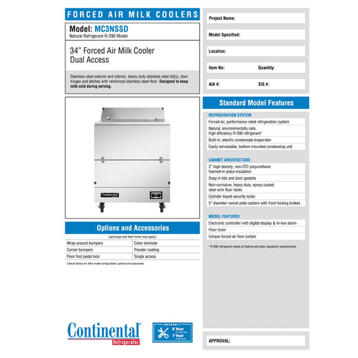 Spec Sheet