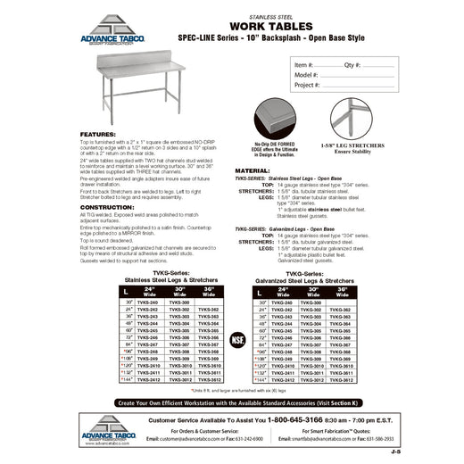 Spec Sheet
