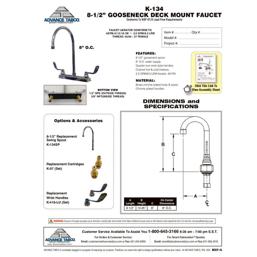 Spec Sheet