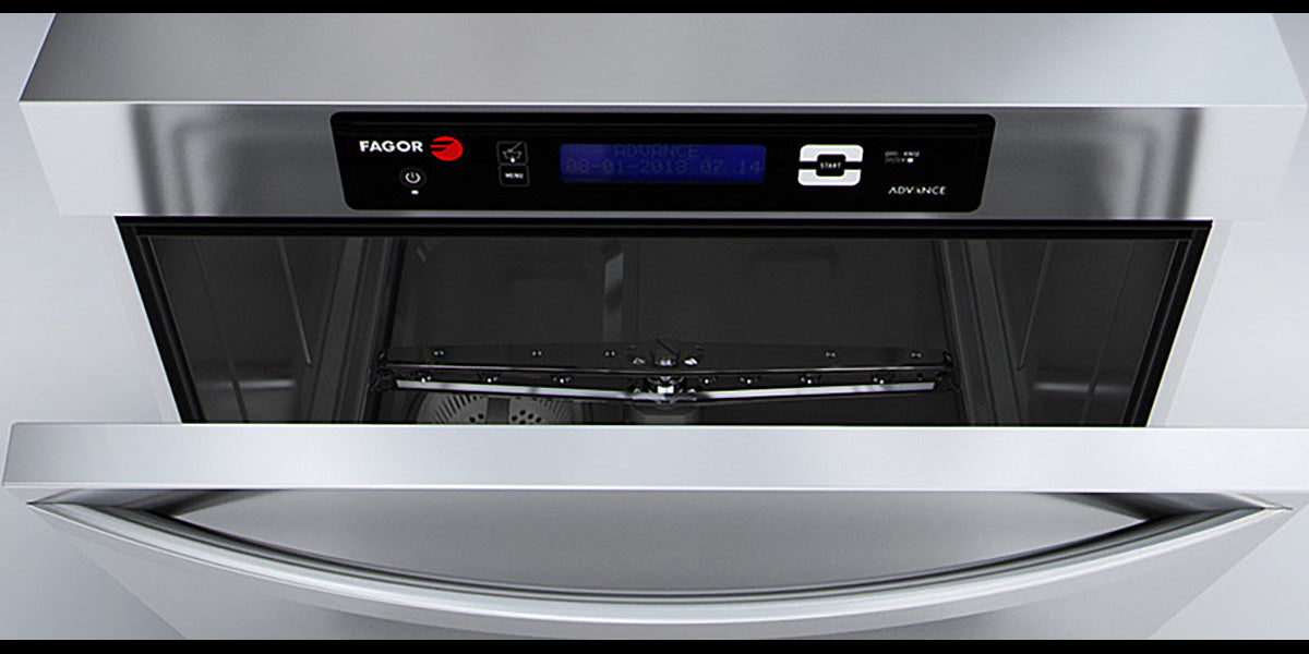 Fagor CO-500W Evo Concept 23" Undercounter Dishwasher, High Temp with Booster, 30 Racks/Hr, Energy Star
