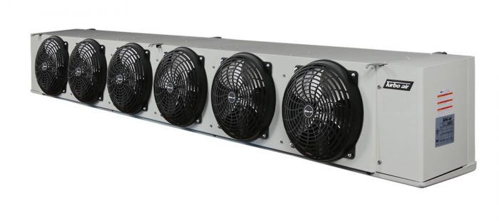 Turbo Air LED273BENC 6 Fan Low Profile Electric Defrost Evaporator Coil (Unit Cooler)