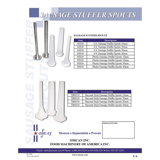 Spec Sheet