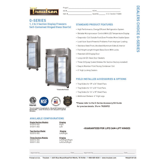 Spec Sheet