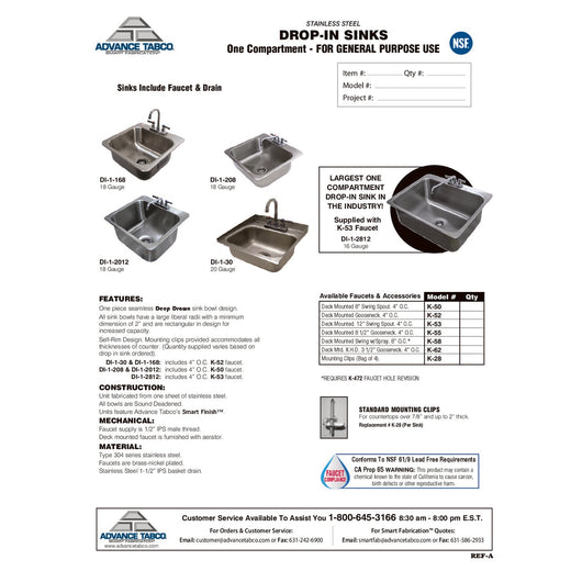 Spec Sheet