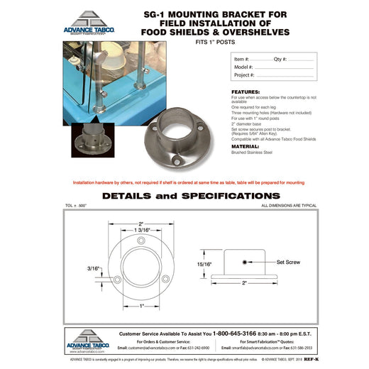 Spec Sheet