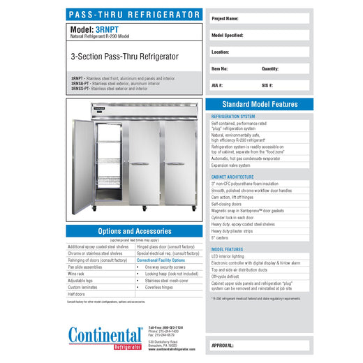 Spec Sheet