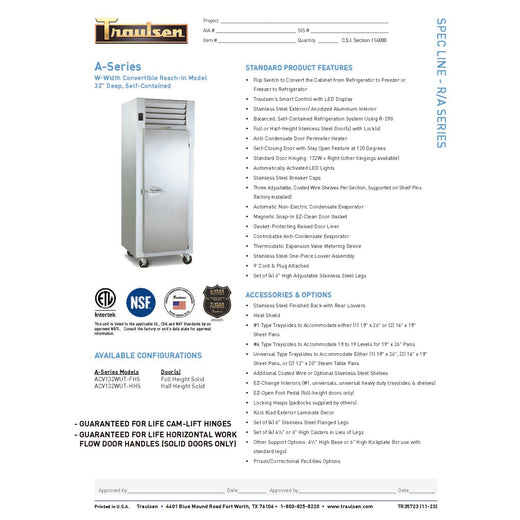 Spec Sheet