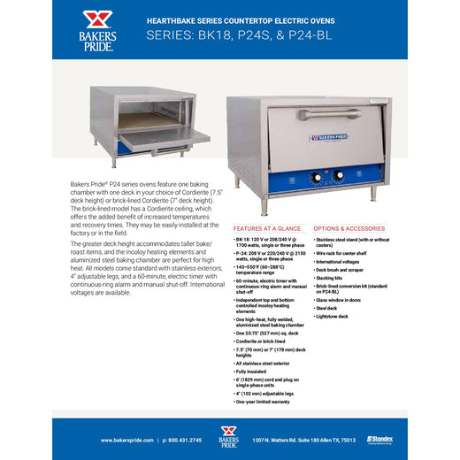 Spec Sheet