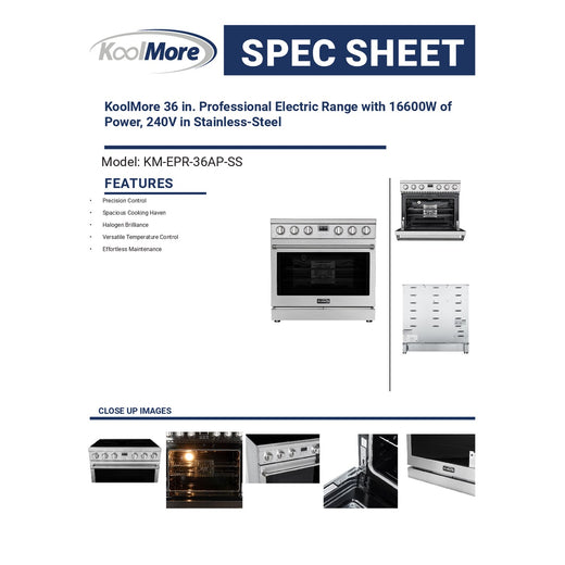 Spec Sheet
