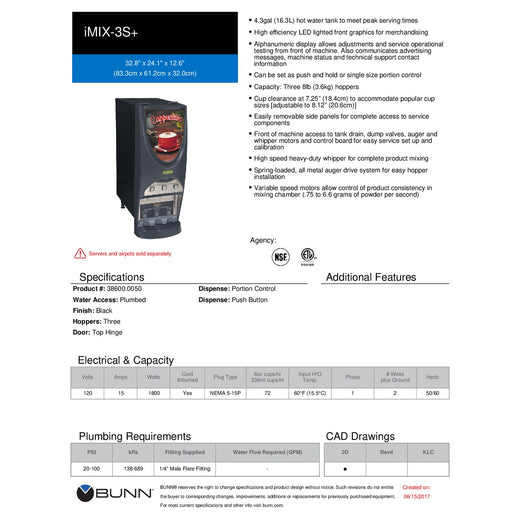Spec Sheet