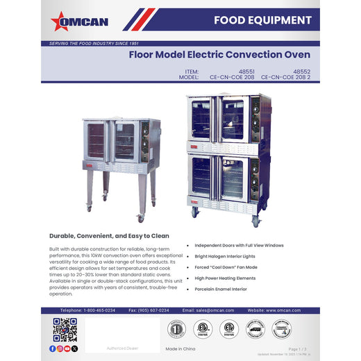 Spec Sheet