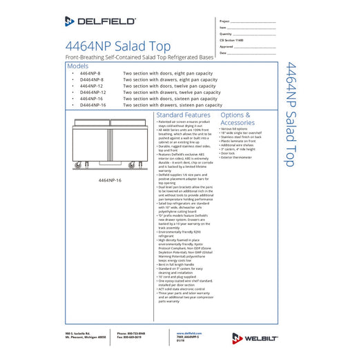 Spec Sheet