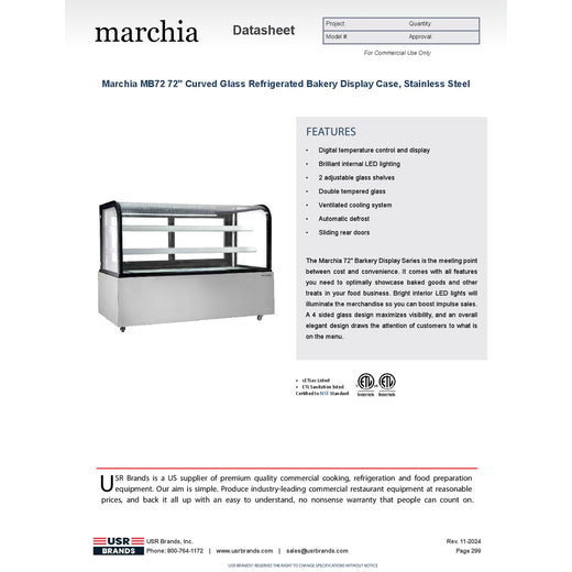 Spec Sheet
