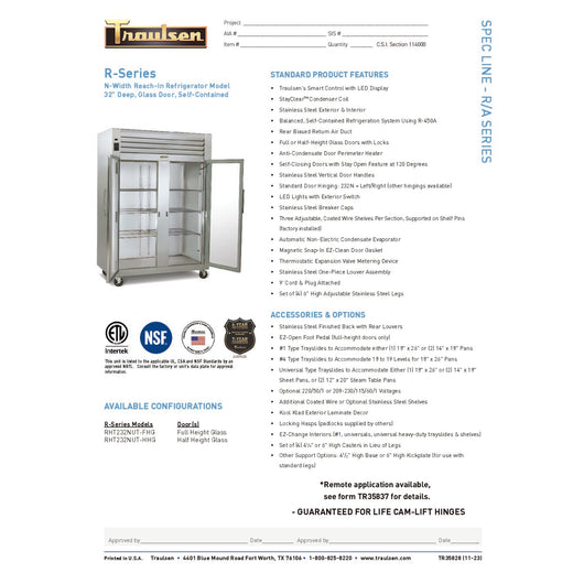 Spec Sheet