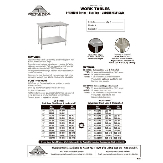 Spec Sheet