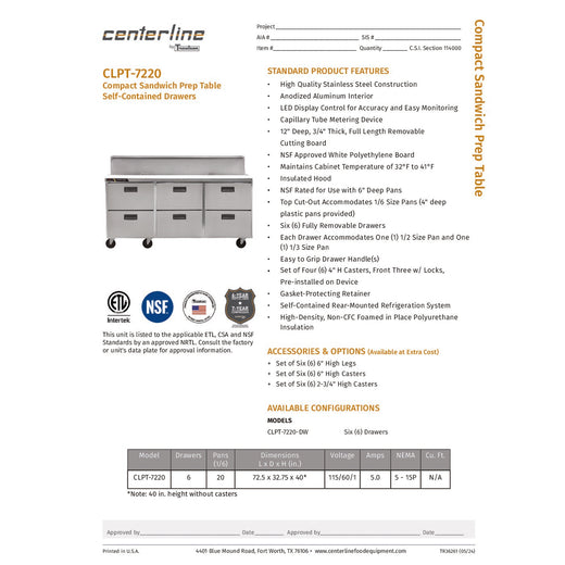 Spec Sheet