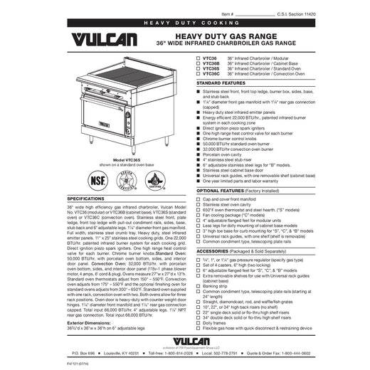 Spec Sheet