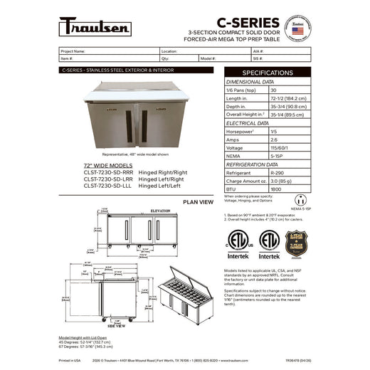 Spec Sheet