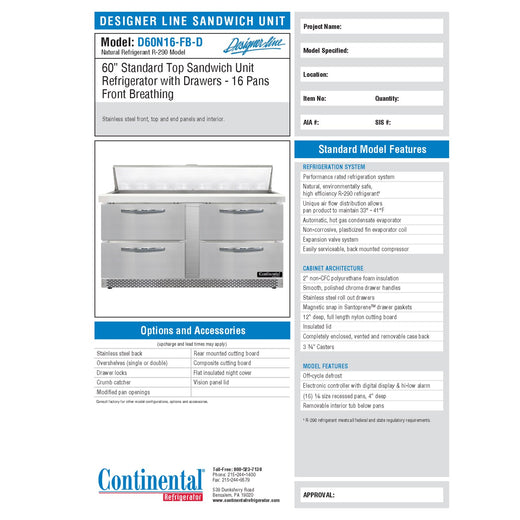 Spec Sheet