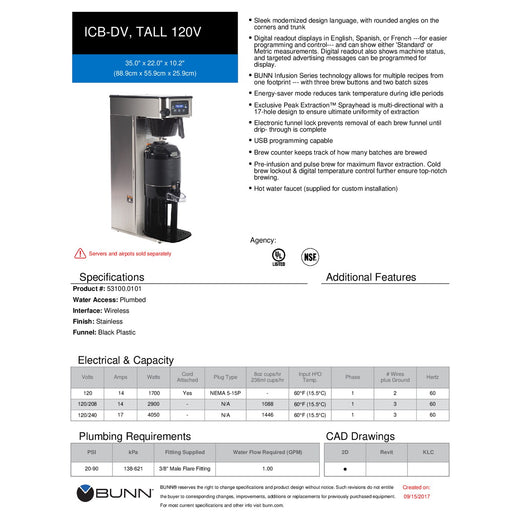 Spec Sheet