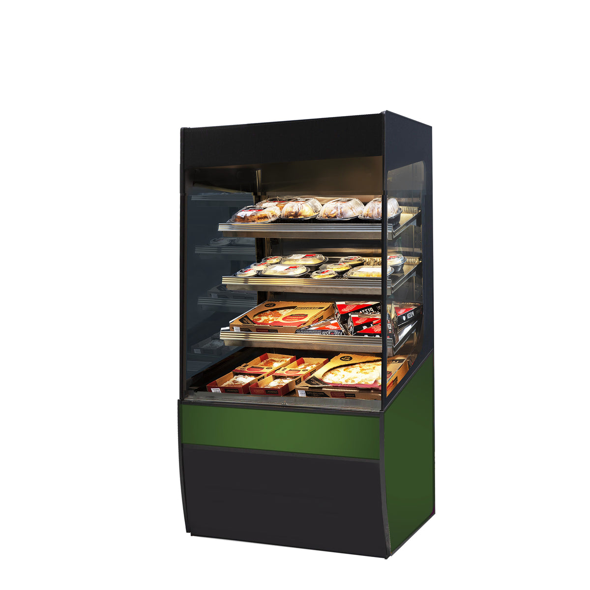 Federal Industries VHSS3660S 36" Merchandiser, 3 Heated Shelves, Interior, LED, 208‑240V