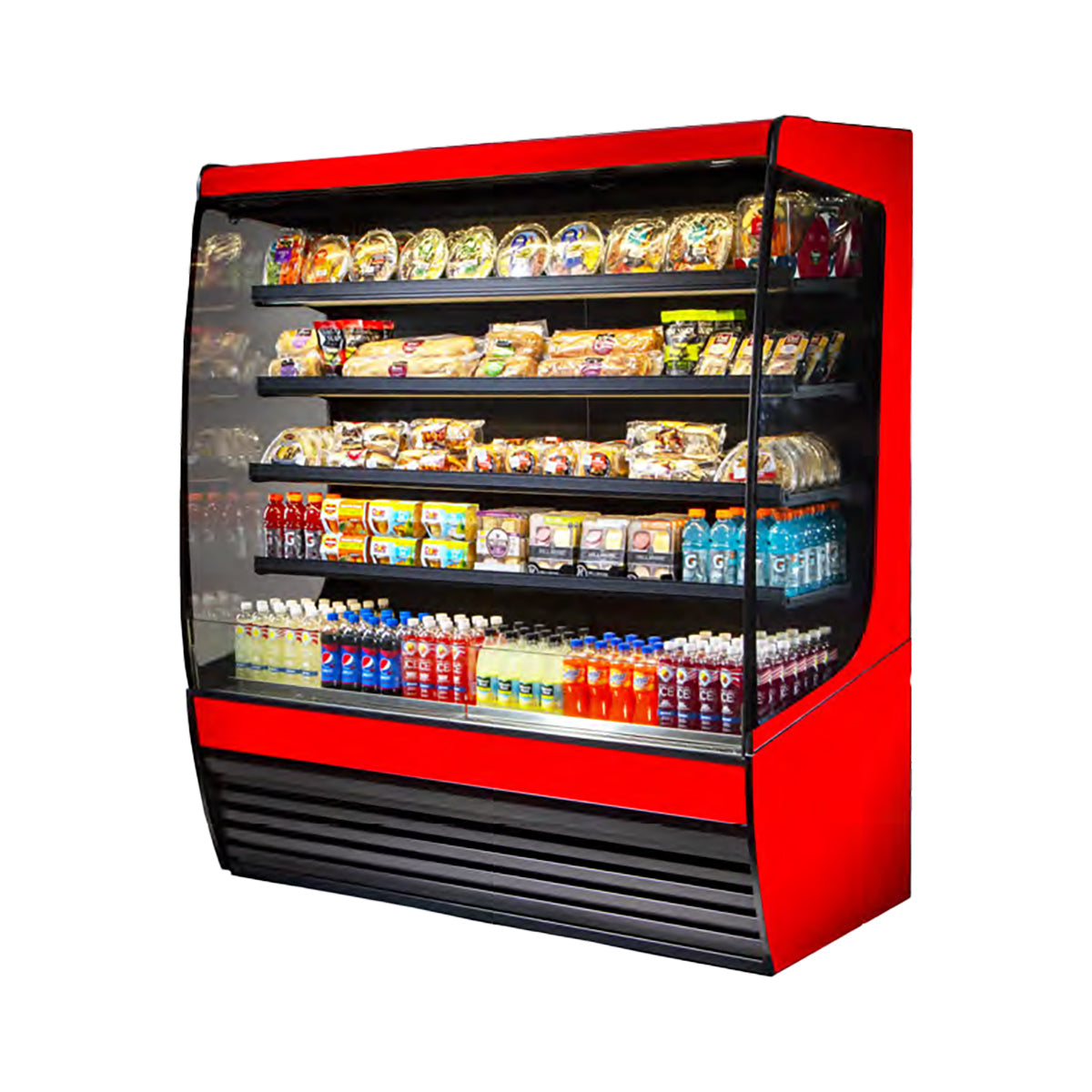 Federal Industries VRSS3678C 36" Vision Series Refrigerated Self-Serve High Profile Merchandiser