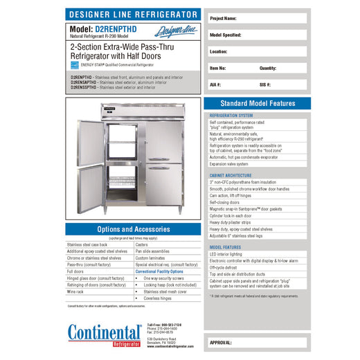 Spec Sheet