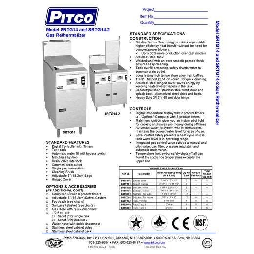 Spec Sheet